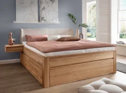 Discount Cleveland massiv Holz Bett 140x200 Massivholzbett