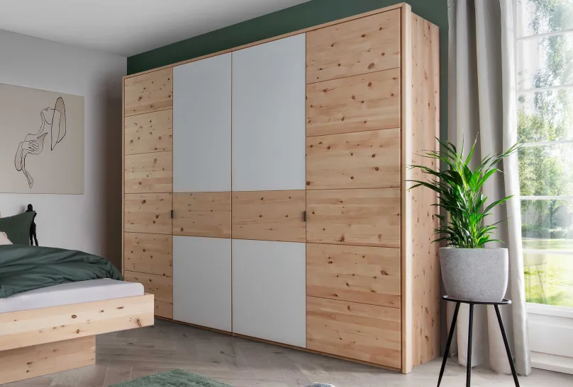 Colorado Kleiderschrank Massivholz Drehtürenschränke
