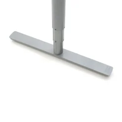 Hot höhenverstellbarer Schreibtisch STEH / Sitz 100kg Gestell rund Schreibtische