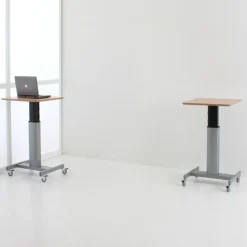 Best kleiner Schreibtisch höhenverstellbar Steh / Sitz 80 kg Schreibtische
