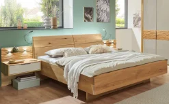 Sale Cordoba Doppelbett eiche Klassisches Bettgestell