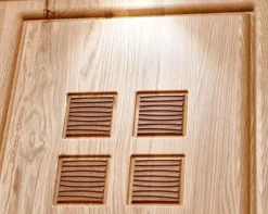 Hot Cortina Kleiderschrank eiche mit Spiegel Drehtürenschränke