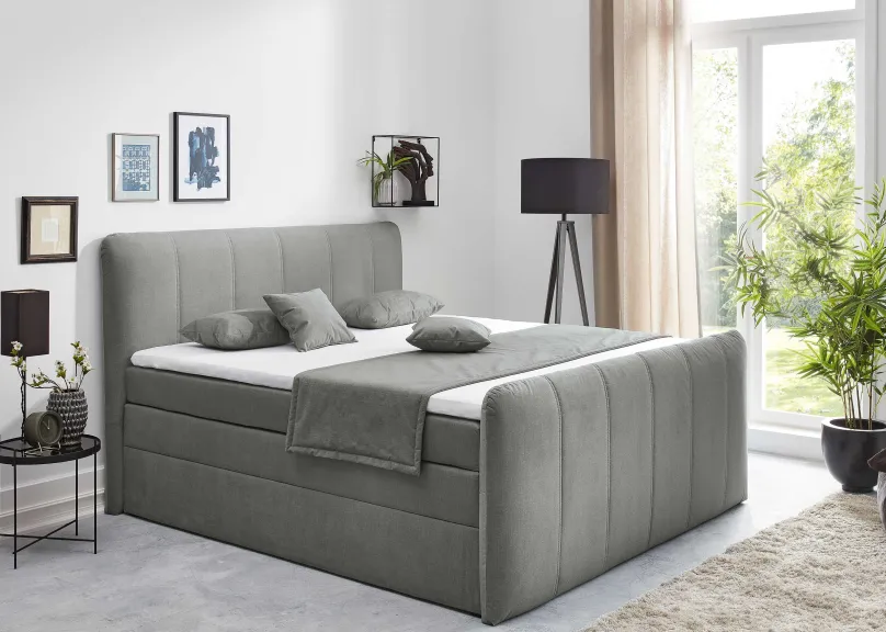 Cosima Boxspringbett 180x200 mit Bettkasten Boxspringbett