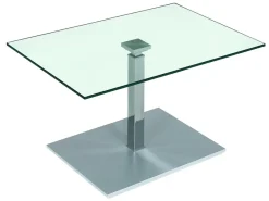 New 2599 Couchtisch höhenverstellbar Glas Couchtische