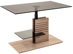 Discount 5655 Couchtisch höhenverstellbar modern Couchtische