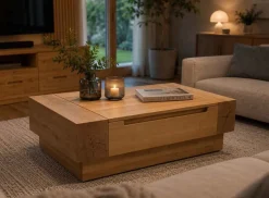 Clearance Couchtisch Holz mit Stauraum Couchtische