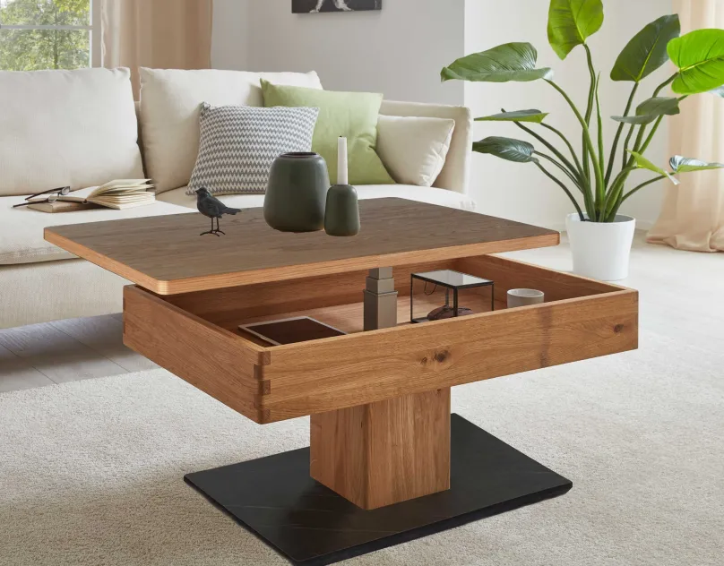 Hot 1855 Couchtisch Holz mit Stauraum Couchtische