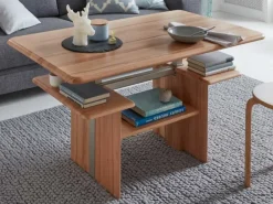 Hot 1690 Couchtisch Massivholz höhenverstellbar Beistelltische|Couchtische