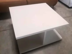 Outlet Couchtisch weiß quadratisch Couchtische