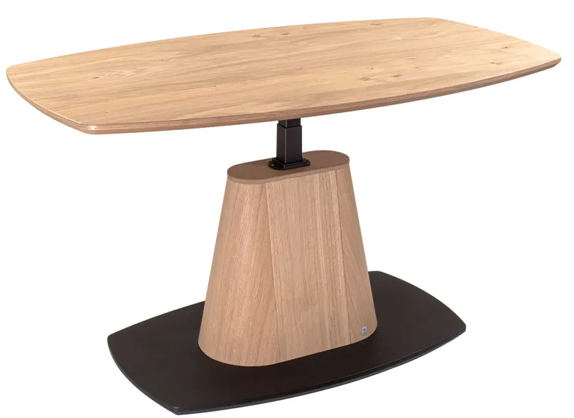 Outlet 5309 Couchtisch wildeiche höhenverstellbar Couchtische|Esstische