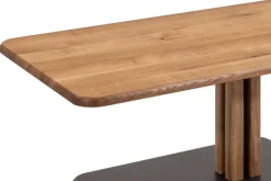 Online 7882 Couchtisch Wildeiche höhenverstellbar Couchtische
