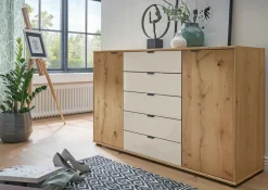 Online Cremona Kommode mit Türen und Schubladen Kombikommode