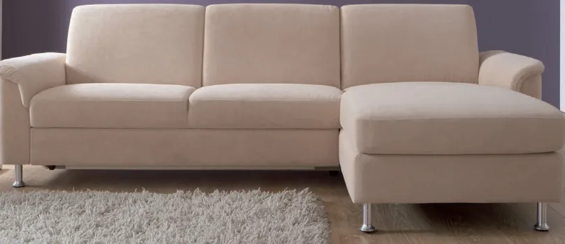 Discount Davina Sofa mit Recamiere Ecksofas