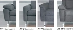 Discount Davina Sofa mit Recamiere Ecksofas
