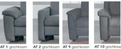 Discount Davina Sofa mit Recamiere Ecksofas