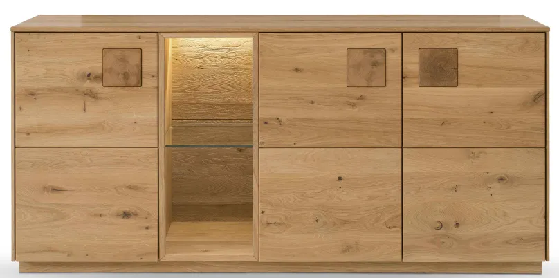 Outlet Davos Sideboard wildeiche Sideboards|Anrichten