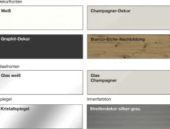 Clearance Denver Schwebetürschrank Glas Schwebebetürenschränke