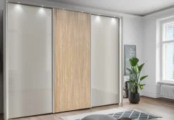 Clearance Denver Schwebetürschrank Glas Schwebebetürenschränke