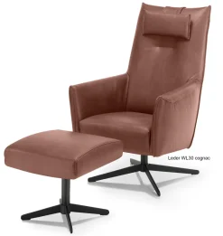 New Dex Sessel mit Hocker Sessel