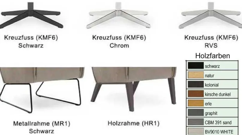 New Dex Sessel mit Hocker Sessel