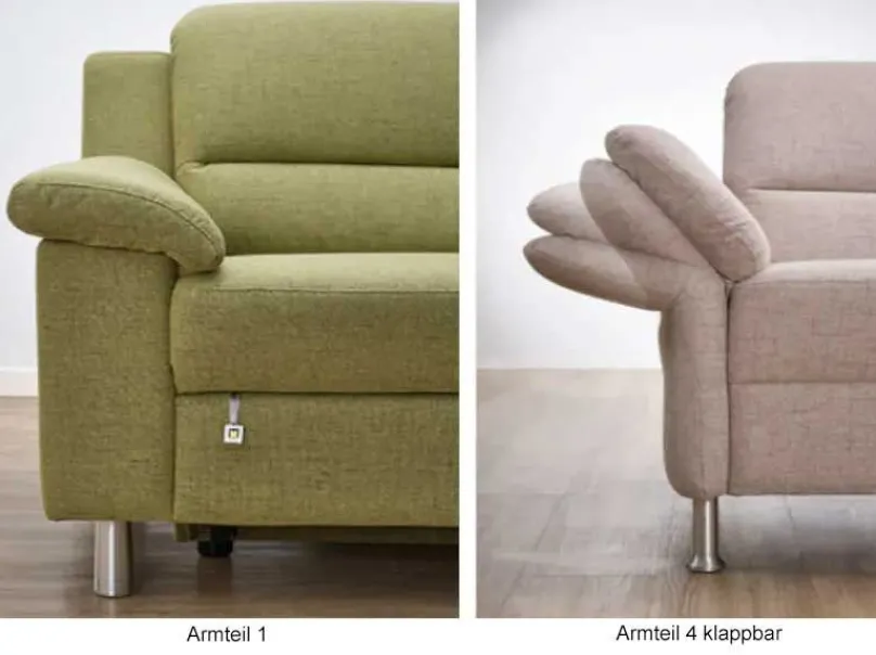 Sale Dietsch Denja Wohnlandschaft mit Relaxfunktion auch individuell Ecksofas