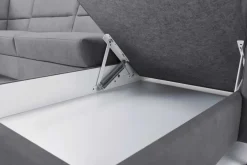 Online Dietsch Onyx Schlafsofa mit Ottomane in vielen Farben Schlafsofa|Ecksofas