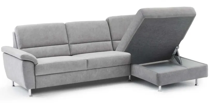 Online Dietsch Onyx Schlafsofa mit Ottomane in vielen Farben Schlafsofa|Ecksofas