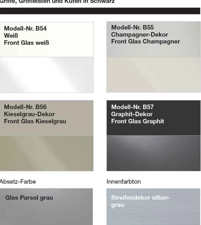 Dubai Kleiderschrank Glas durchsichtig Schwebebetürenschränke