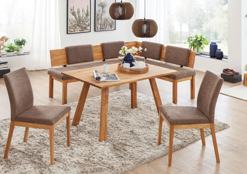 New Eckbank mit Tisch und Stühle günstig Essgruppen