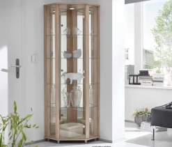 Best Eckvitrine Wohnzimmer Vitrinen|Glasvitrinen