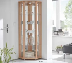 Best Eckvitrine Wohnzimmer Vitrinen|Glasvitrinen