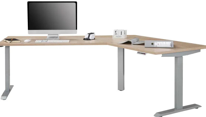 Clearance Edjust Eckschreibtisch höhenverstellbar Schreibtische