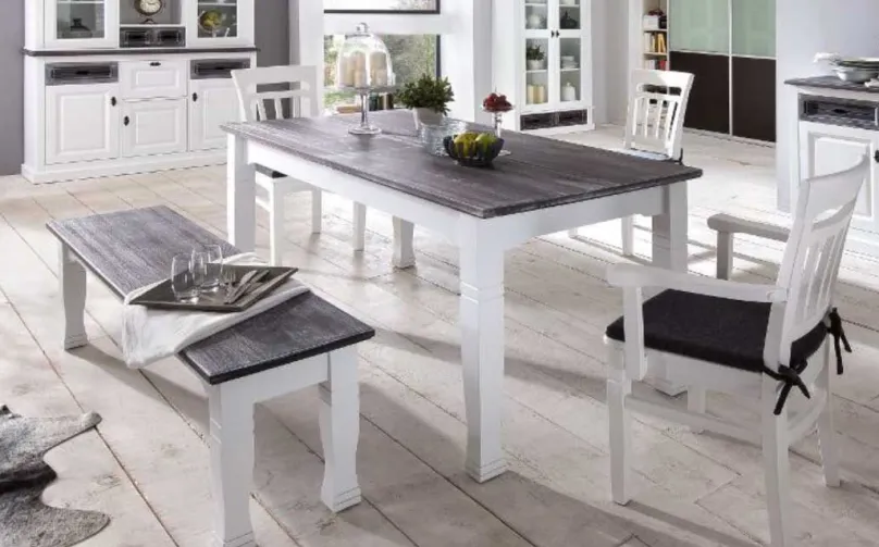 Discount Esstisch Holz weiß Landhaus Esstische|Esstische