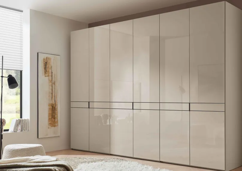 New Extenso Kleiderschrank mit Glastüren Drehtürenschränke