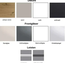 Outlet Extenso Kleiderschrank mit Spiegel Drehtürenschränke