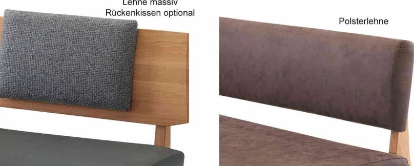 Outlet Falun Eckbank Holz massiv Eckbänke