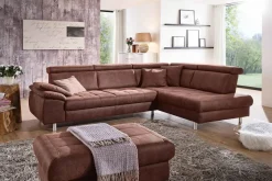 Family Relax Ecksofa mit Schlaffunktion Schlafsofa|Ecksofas