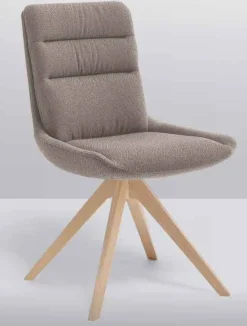 Discount Felia Stühle mit Holzbeinen Schwingstühle|Polsterstühle