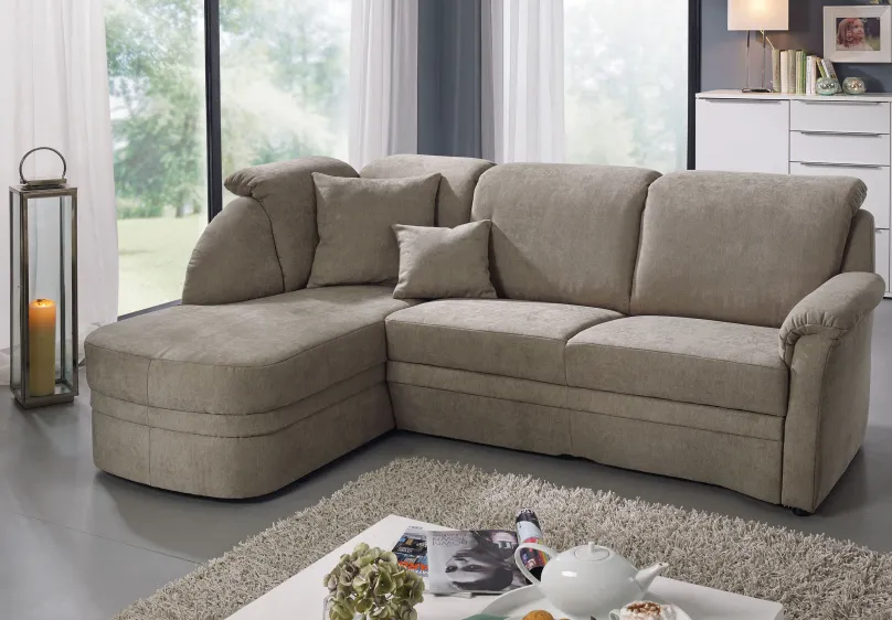 Discount Florenz Couch mit Schlaffunktion Schlafsofa|Ecksofas
