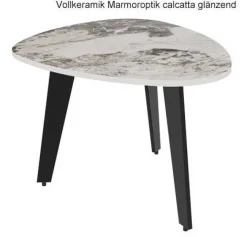 New Galet Beistelltisch Keramik Beistelltische|Couchtische