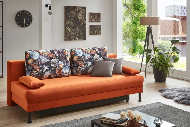 Genua Schlafsofa mit Bettkasten 160x200 Schlafsofa|Sofas