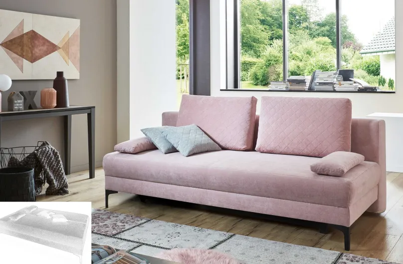 New Genua Schlafsofa mit Bettkasten Schlafsofa|Sofas