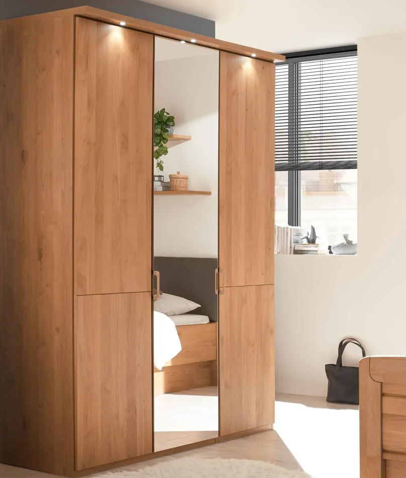 New Graz Kleiderschrank erle Drehtürenschränke