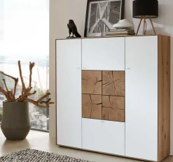 Best Hartmann Caya Highboard massiv Holz Highboards|Buffetschränke