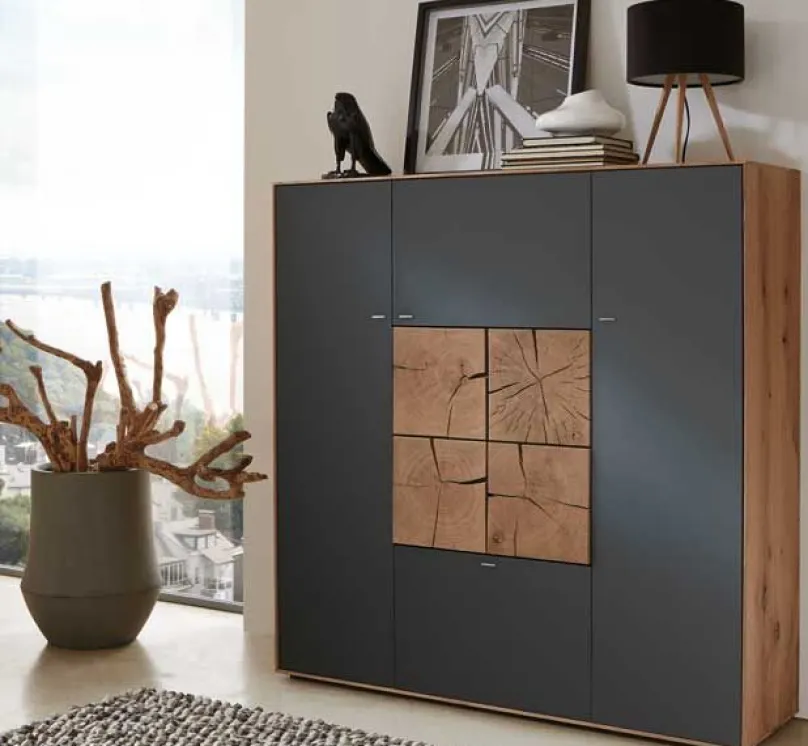 Best Hartmann Caya Highboard massiv Holz Highboards|Buffetschränke