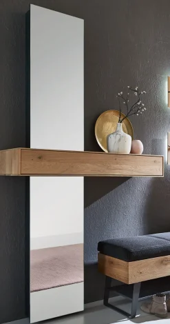 Hot Hartmann Runa Dielenschrank mit Spiegel Garderobenschrank