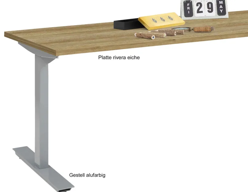 Best Höhenverstellbarer Schreibtisch elektrisch 160x80 Schreibtische