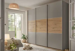 Best Includo Kleiderschrank mit Innenausstattung Schwebebetürenschränke