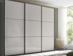 Best Includo Kleiderschrank mit Innenausstattung Schwebebetürenschränke