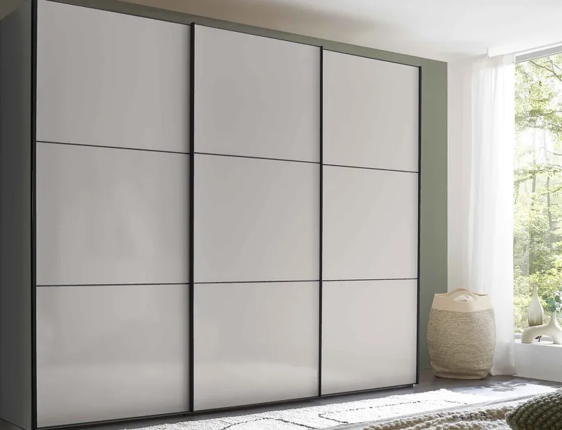 Best Includo Kleiderschrank mit Innenausstattung Schwebebetürenschränke